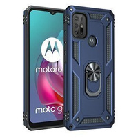 Armor Case for Motorola Moto G10/G30, Nox Case Ring, blue