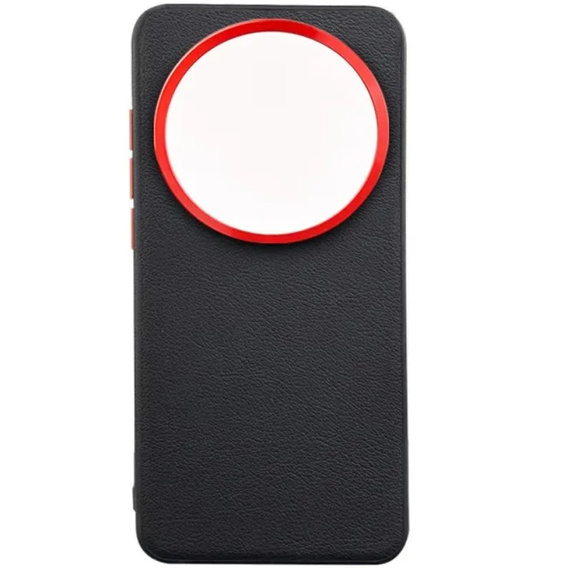 Leather case for Xiaomi 15 Ultra, leather hybrid, black