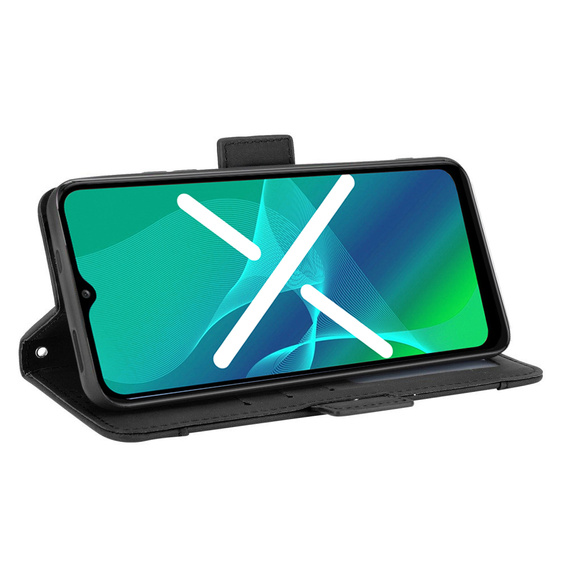 Flip case for Samsung Galaxy M23 5G / M13, Card Slot, black