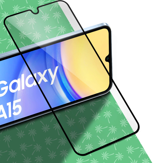 5D Full Glue Smart Palm tempered glass for Samsung Galaxy A15 4G/5G