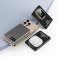 Blavec Power Bank 10000mAh BJ-03 Slim 13.5mm - Type C - 22.5W, MagSafe 3in1 - grey