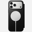 Nomad case for iPhone 17 Pro Max, Modern Leather Folio, black