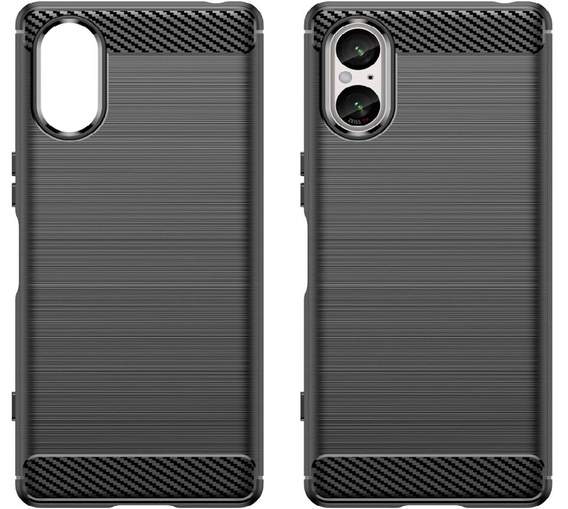 Case for Sony Xperia 5 V, Carbon, black
