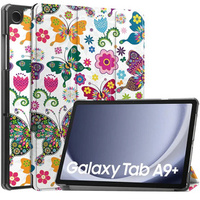 Case for Samsung Galaxy Tab A9+, Smartcase, Butterfly
