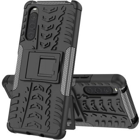Case for Sony Xperia 10 V, Tire Armor, black