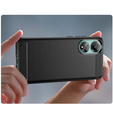 Case for Oppo A98 5G, Carbon, black