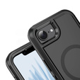 Case with frame for iPhone 16E, for MagSafe, black
