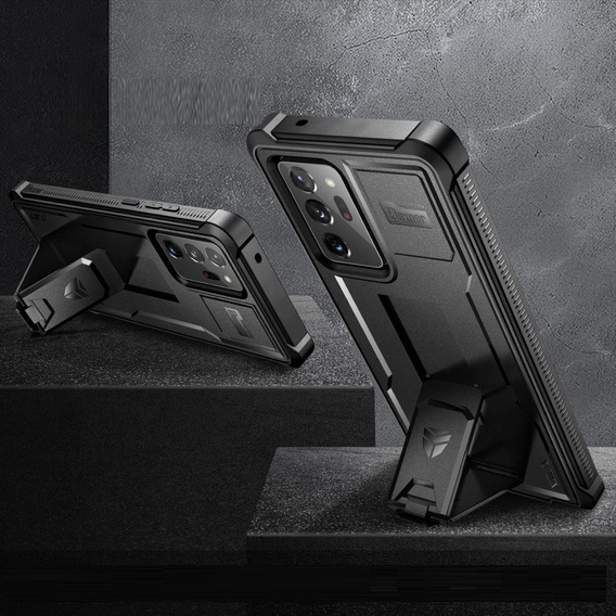Armored case for Samsung Galaxy Note 10 Plus, Dexnor Full Body, black