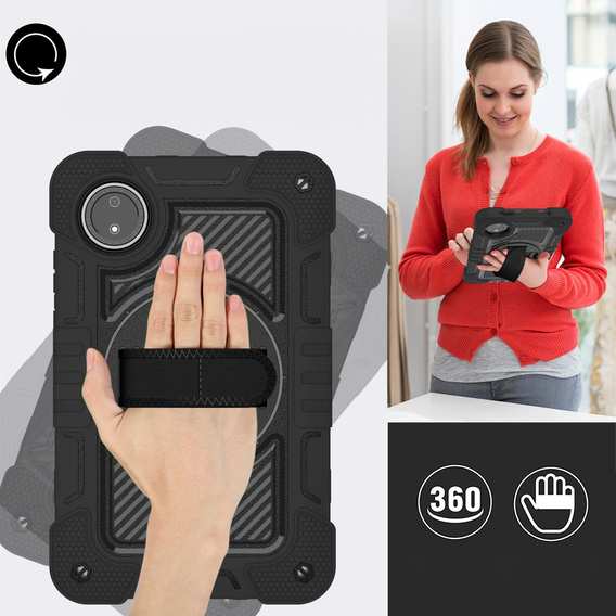 Case for Xiaomi Redmi Pad SE 8.7, Armor Protective, Black