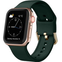Silicone strap for Apple Watch 1/2/3/4/5/6/7/8/SE/ULTRA 42/44/45/49mm - Dark Green