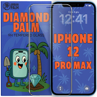 Diamond Palm Tempered Glass for iPhone 12 Pro Max