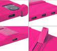 Silicone case for DOOGEE T30 Pro, Impact, armor, pink