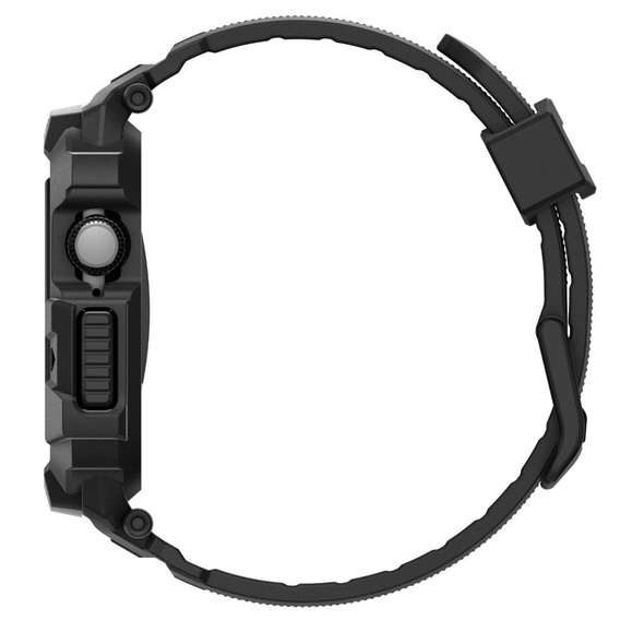 Spigen Rugged Armor Pro V2 strap with case for Apple Watch 10/11 42mm
