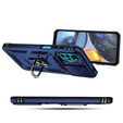 Case for Motorola Moto G22, CamShield Slide, blue