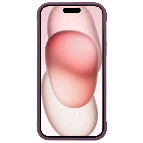 Case for iPhone 15, ERBORD Armor Mag, maroon