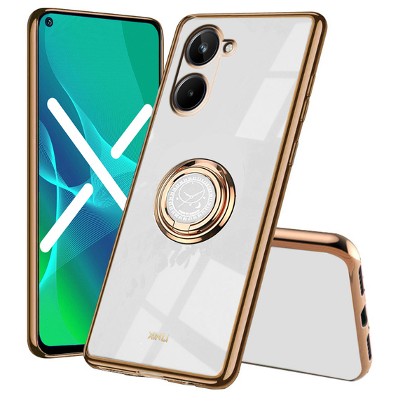 Case for Realme 10 4G, Electro Ring, white