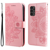 Flip case for Samsung Galaxy A13 4G, Mandala Flower, pink