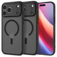 Spigen Ultra Hybrid MagSafe Case for iPhone 17 Pro Max, Frost Black