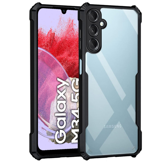 Case for Samsung Galaxy M34 5G, AntiDrop Hybrid, black