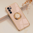 Case for Oppo Reno 6 5G, Electro Ring, gold