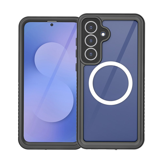 Redpepper IP68 waterproof case with 360° protection and MagSafe for Samsung Galaxy S25 FE