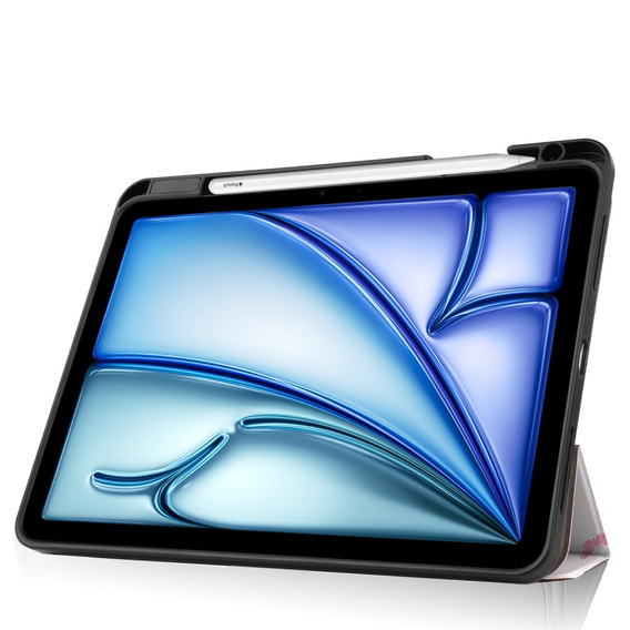 Case for Apple iPad Air 11" 6 gen. 2024 (A2902, Smartcase, girl