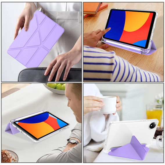 Case for Xiaomi Redmi Pad SE 8.7", Origami, purple