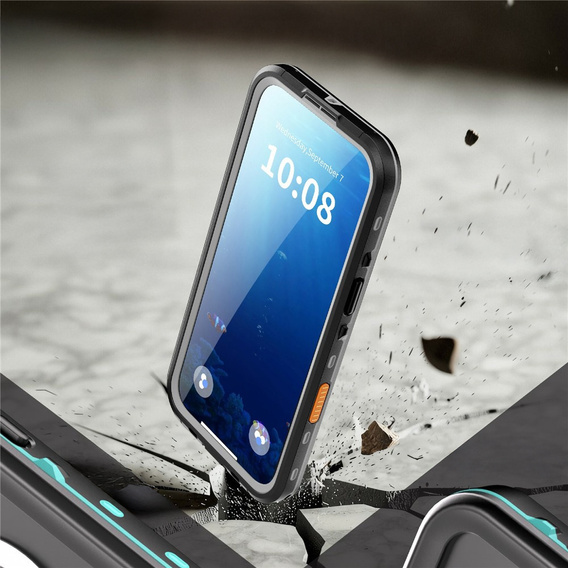 Case for iPhone Air, Waterproof IP68, SHELLBOX MagSafe, black