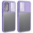 Case for Samsung Galaxy S23 FE, Slide Camera, purple