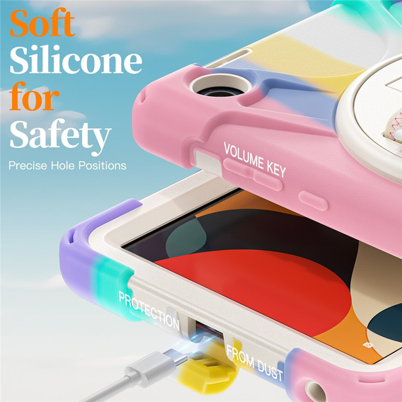 Armoured case with stand and shoulder strap for Lenovo Tab One