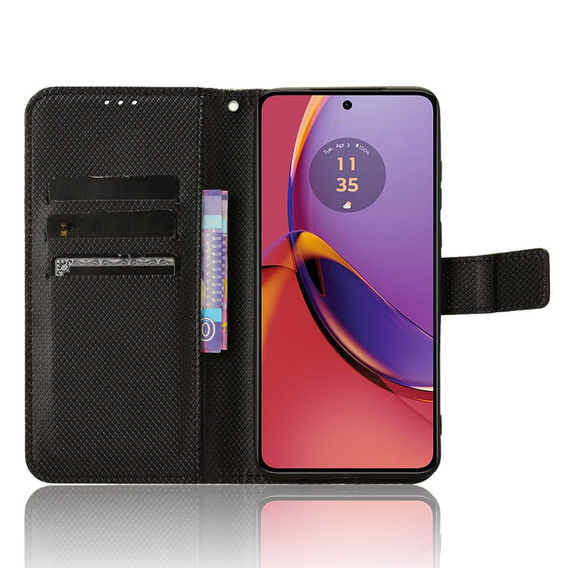 Flip case for Motorola Moto G84 5G, Smart Magnet, black
