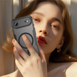 Armoured case for iPhone Air, for MagSafe, matt black