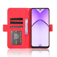 Flip case for Oppo A40 / Oppo A40m, Card Slot, red