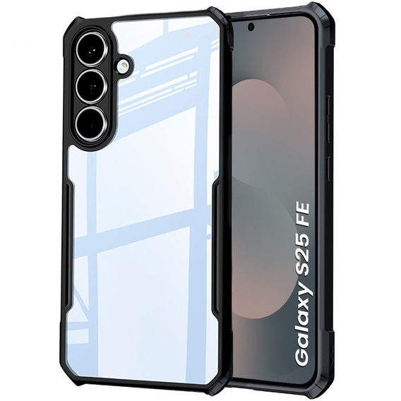 Case for Samsung Galaxy S25 FE, AntiDrop Hybrid, black
