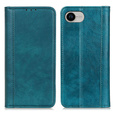 Case for Iphone 16E, Wallet Litchi Leather, blue
