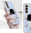 Case for Infinix Hot 50 4G, Astronaut, blue