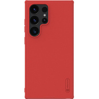 NILLKIN Case for Samsung Galaxy S24 Ultra, Super Frosted Shield Case, red