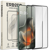 2x ERBORD 3D tempered glass for Motorola Edge 70