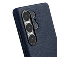 MELKCO case for Samsung Galaxy S25 Ultra, leather, dark blue