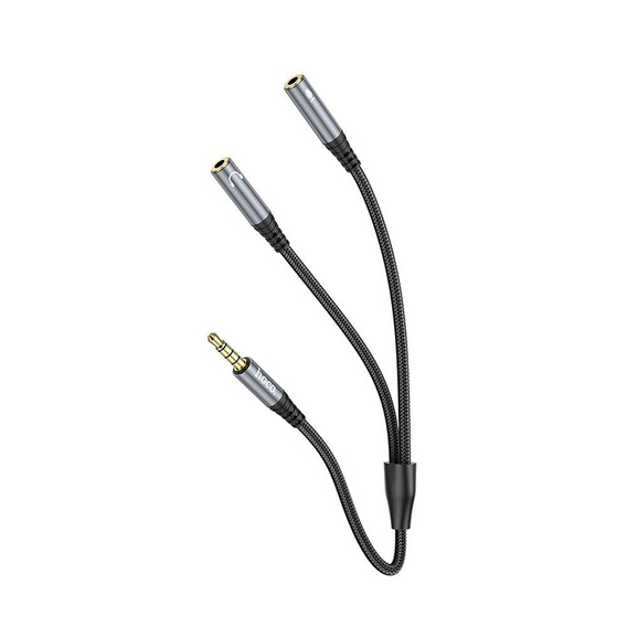 Hoco UPA21 2-in-1 AUX audio cable – 3.5 mm jack splitter