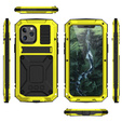 Armored case for iPhone 12 Pro Max, R-JUST, yellow