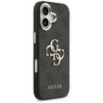 GUESS 4G Big Metal Logo case for iPhone 17