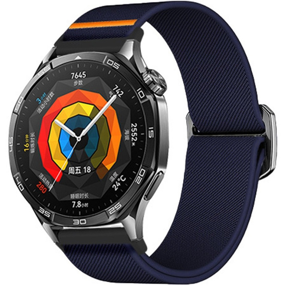 Nylon strap for Samsung Galaxy Watch Active 22mm, Black