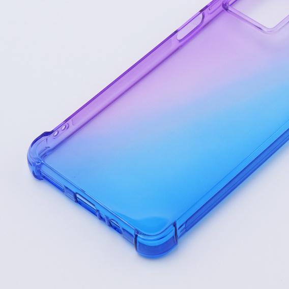 Case for Motorola Moto G54 5G, Gradient Dropproof, Purple / blue