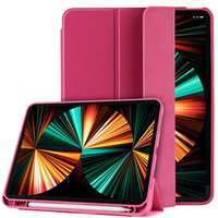 Case for iPad Pro 11 2021/2022, Smartcase with stylus space, pink