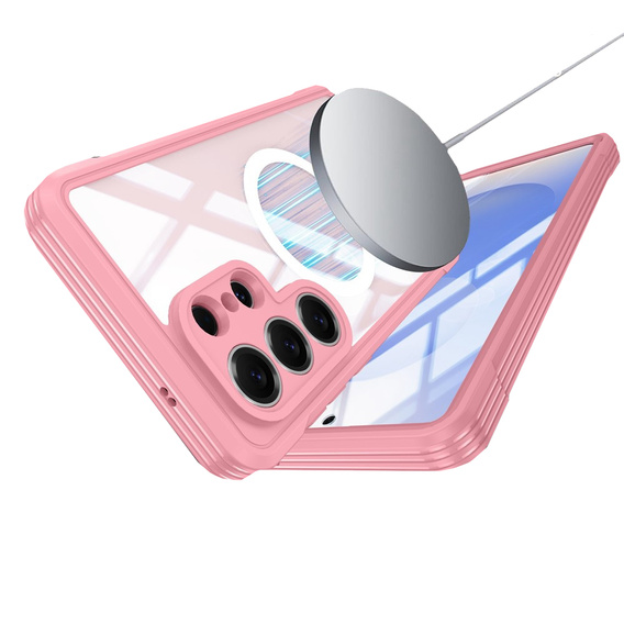 Shockproof case with glass, for MagSafe for Samsung Galaxy S26 Ultra