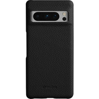 MELKCO case for Google Pixel 8 Pro, leather for MagSafe, black