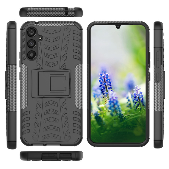 Case for Samsung Galaxy A34 5G, Tire Armor, black
