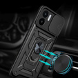 Case for Xiaomi Redmi A1 4G / A2 4G, CamShield Slide, black