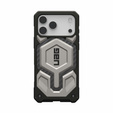 Urban Armor Gear case for iPhone 17 Pro Max, Monarch Pro Kevlar MagSafe, Titanium